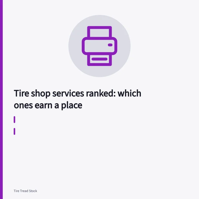 Hunter Road Force Elite wheel balancer spinning a mounted tire in a tire shop bay. Tire shop services ranked: which ones earn a place